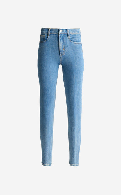 Isabel Pant In Stretch Denim