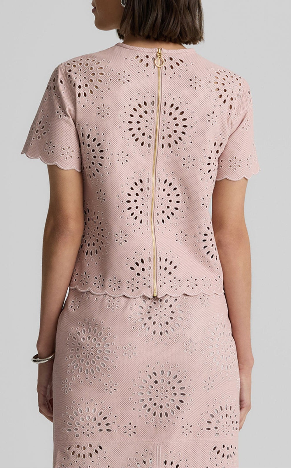 Ashton Top in Laser Cut Leather