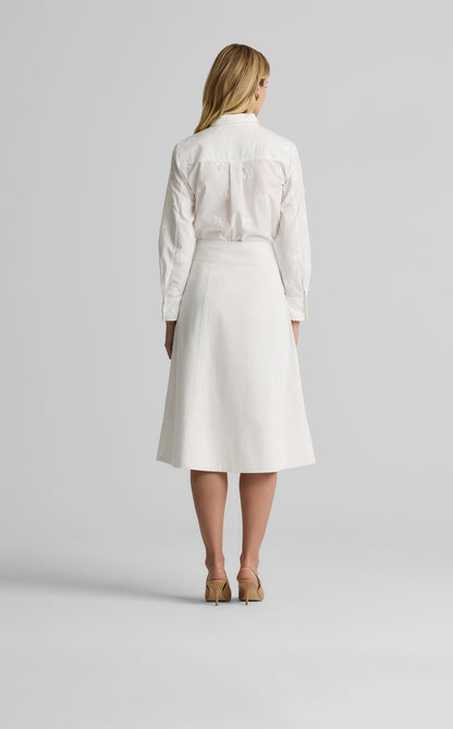 Tessa Top in Sequin Poplin