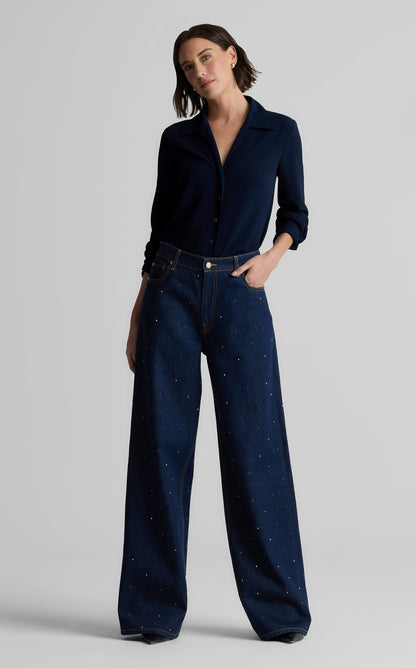 Noel Blouse in Lightweight Crepe