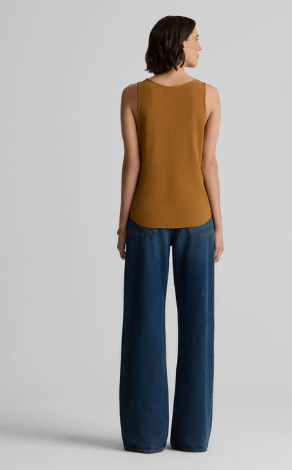 Vanessa Shell in Silk Crepe