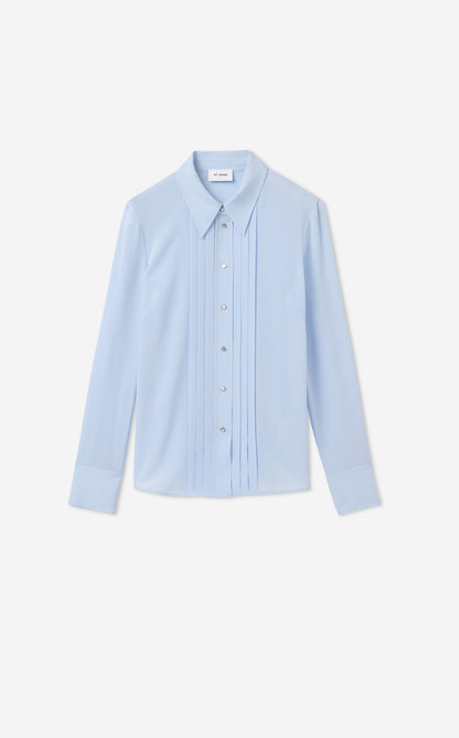 Maya Top in Silk Crepe