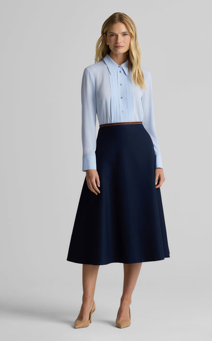 Maya Top in Silk Crepe