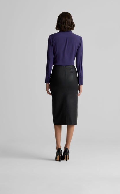 Maya Top in Silk Crepe