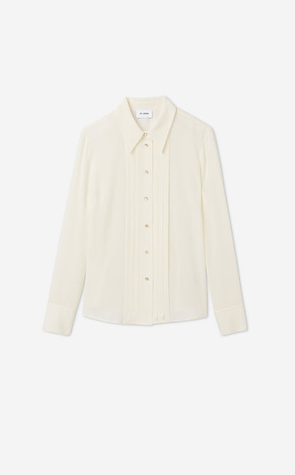 Maya Top in Silk Crepe