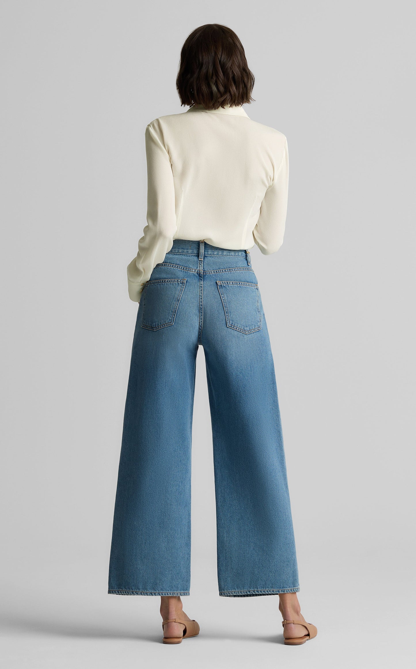 Maya Top in Silk Crepe