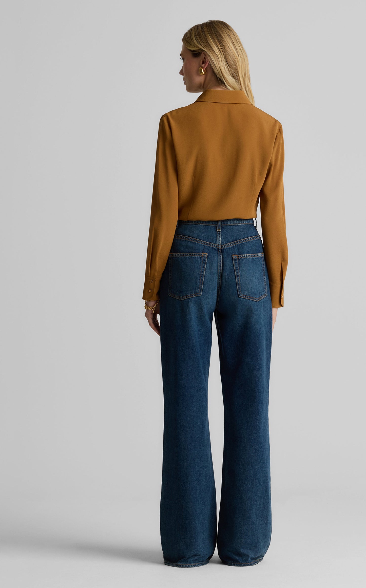 Maya Top in Silk Crepe