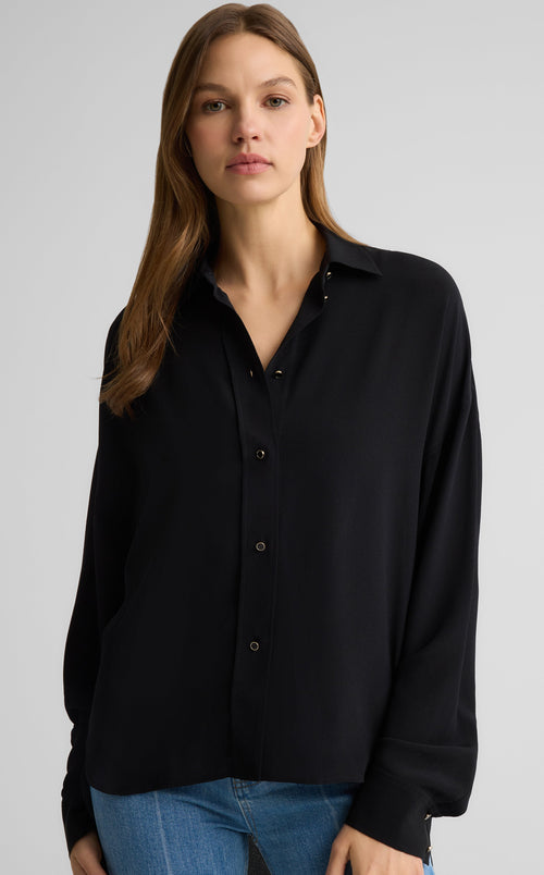 Sharon Top in Silk Crepe