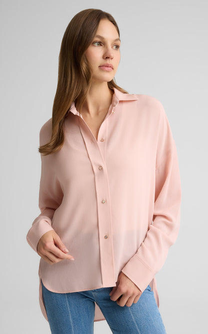 Sharon Top in Silk Crepe
