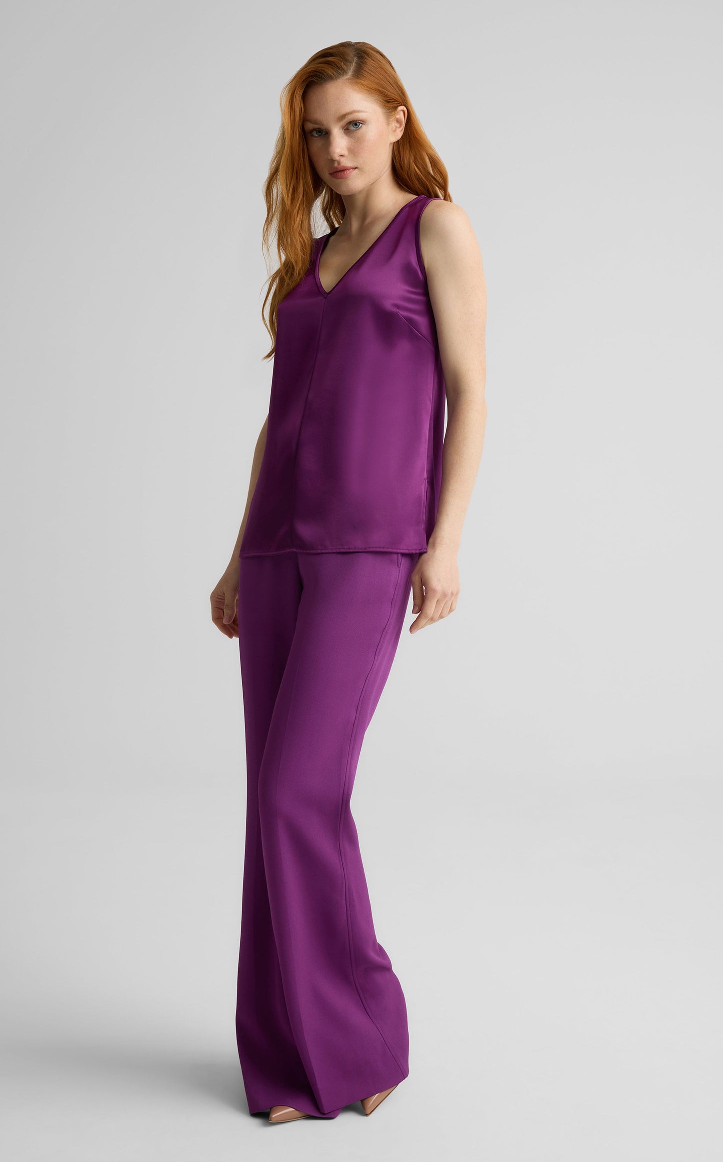 Vera Top in Liquid Satin