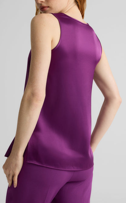 Vera Top in Liquid Satin