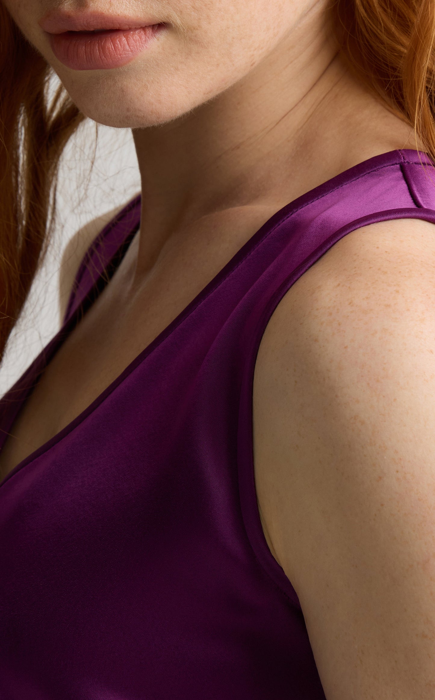 Vera Top in Liquid Satin