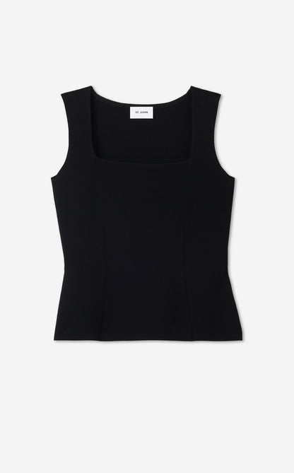 Abby Top In Santa Roma Knit