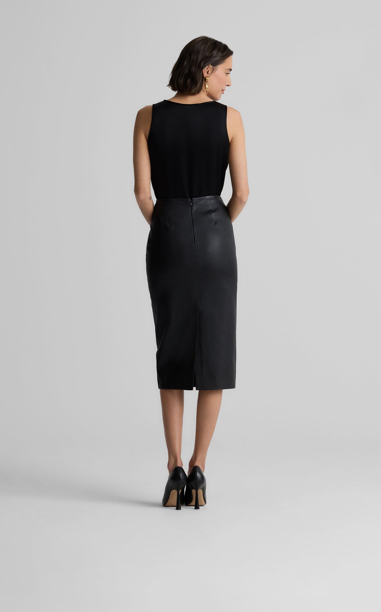 Vera Top in Liquid Satin