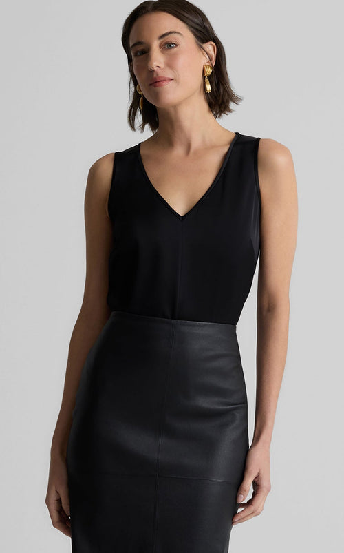 Vera Top in Liquid Satin