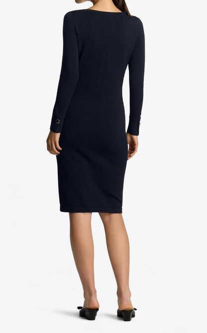 Santiago Knit Bateau Dress