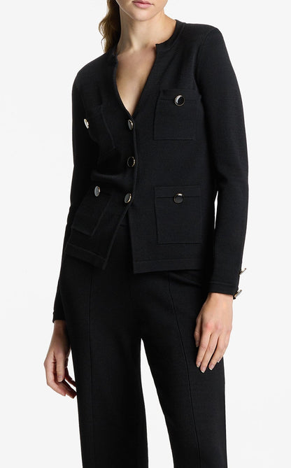 Santiago Knit Button Jacket