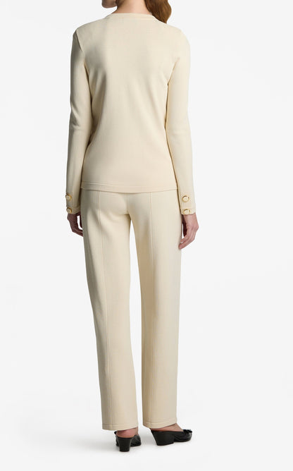 Santiago Knit Button Jacket