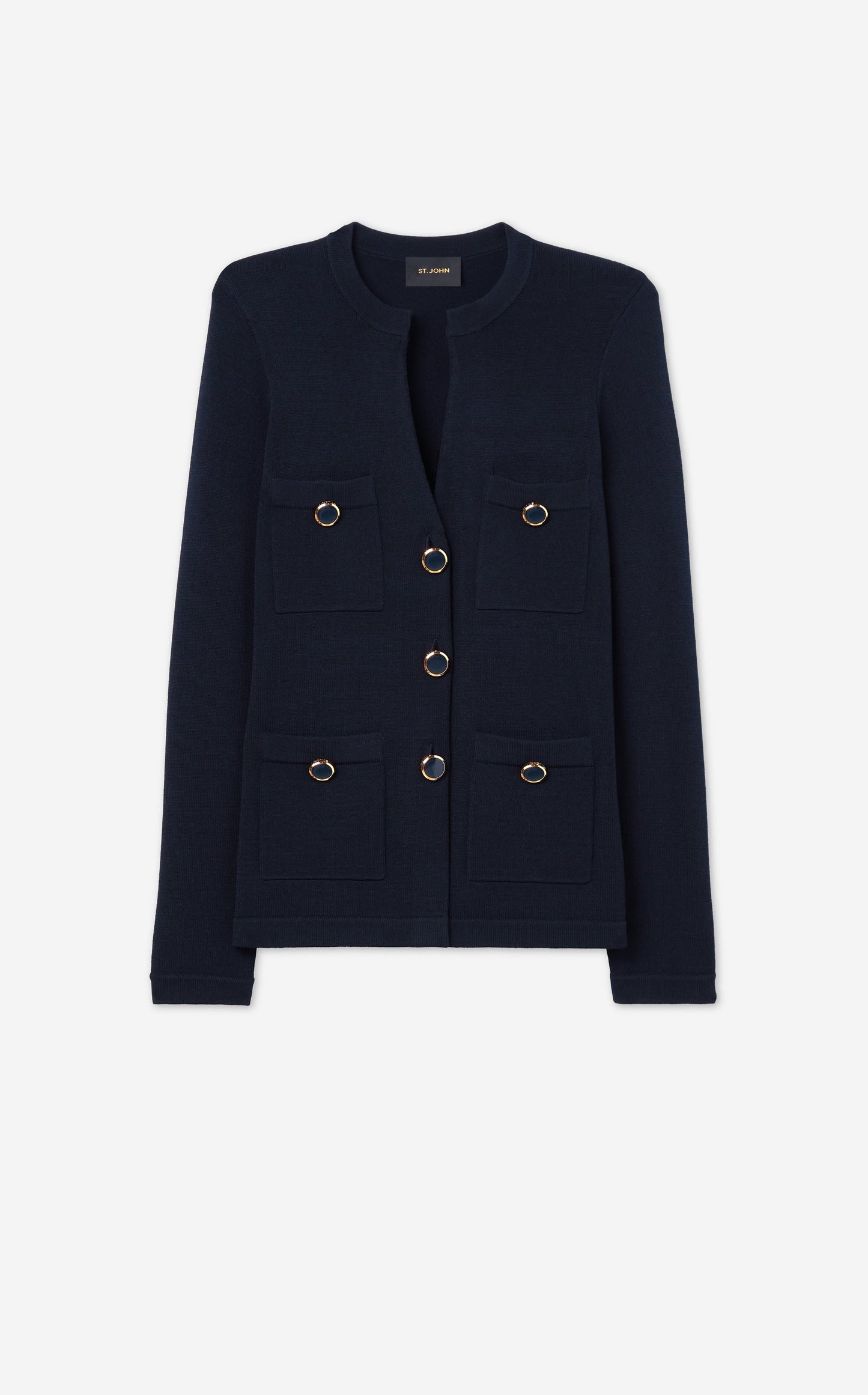 Santiago Knit Button Jacket