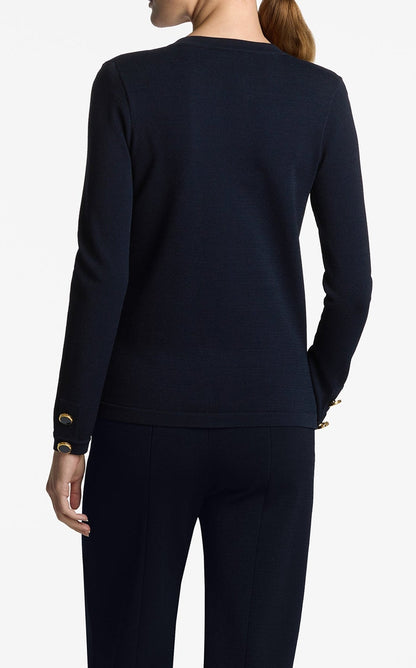 Santiago Knit Button Jacket