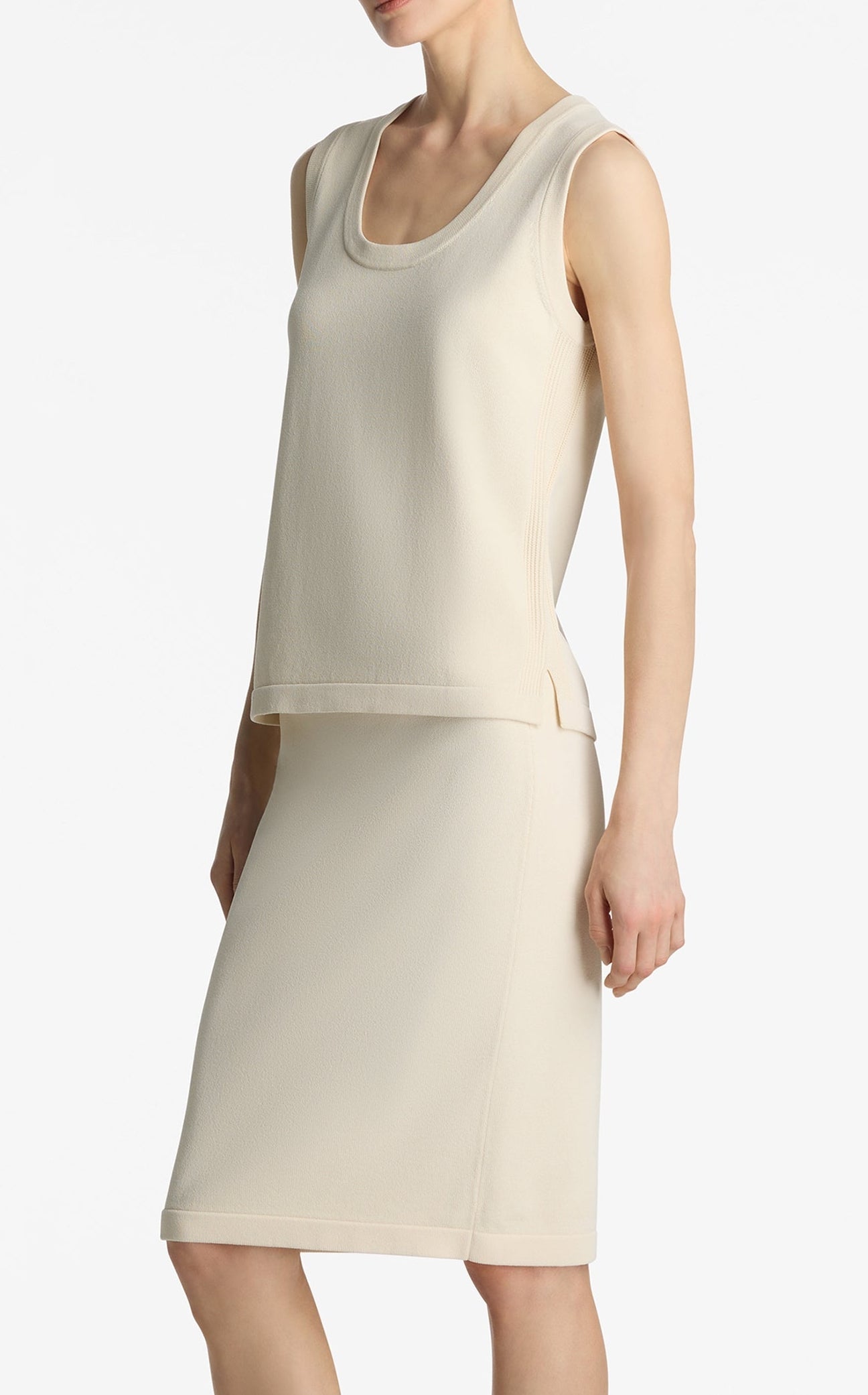 Santiago Knit Scoop Neck Shell