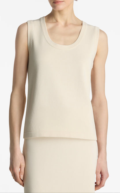 Santiago Knit Scoop Neck Shell