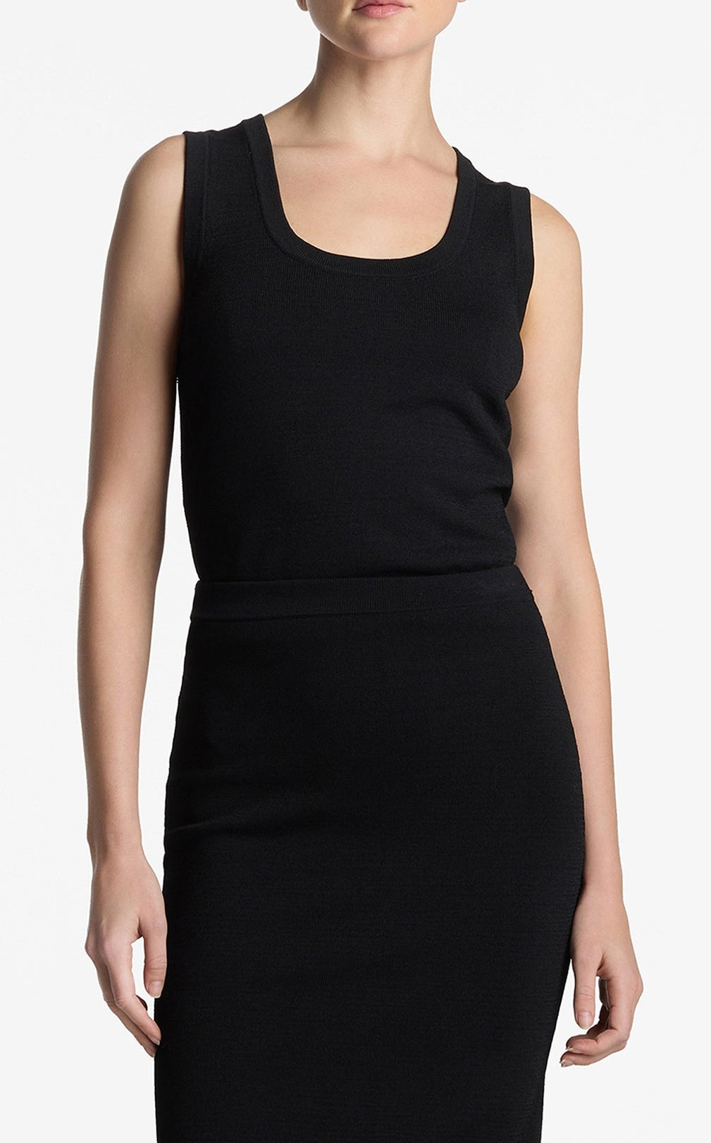 Santiago Knit Scoop Neck Shell