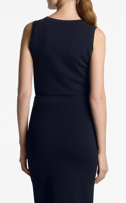 Santiago Knit Scoop Neck Shell