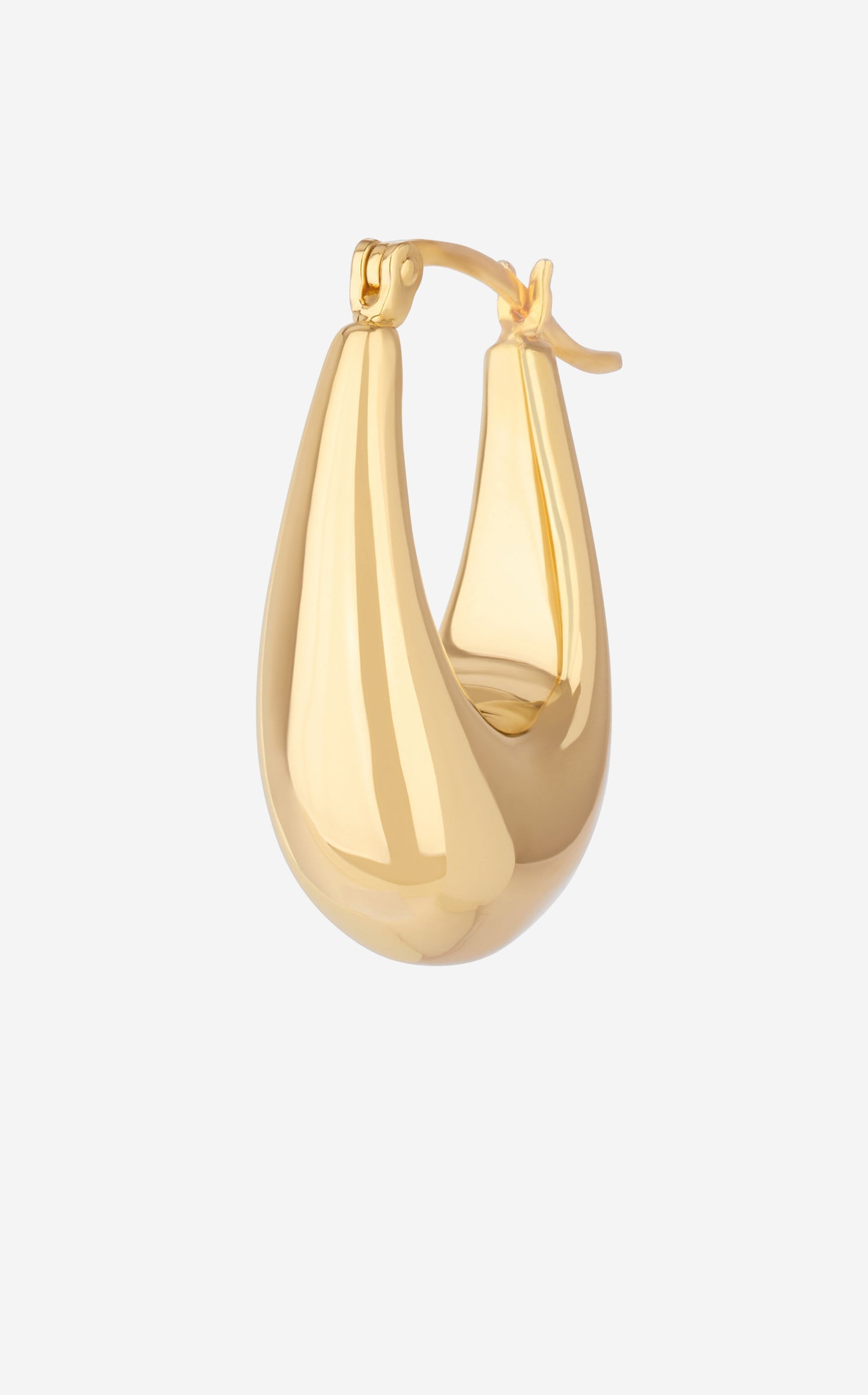 Christina Caruso Thick Hoop Earrings