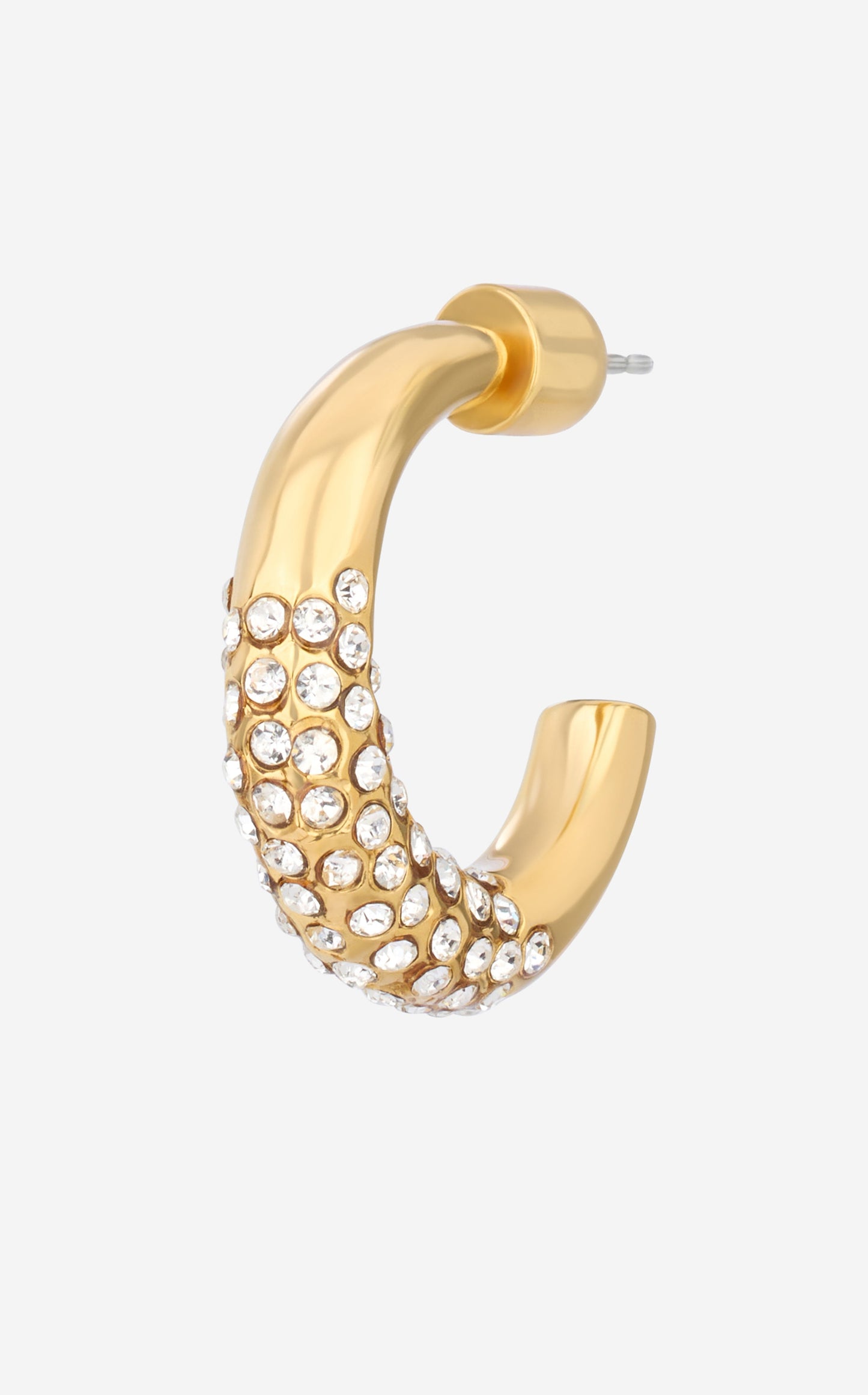 Christina Caruso Pavé Hoop Earrings